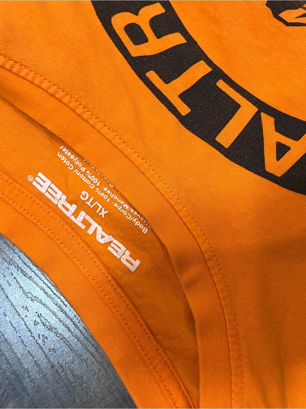 Realtree Orange Camo Layered-Look Long Sleeve Shirt - Picture 4 of 4
